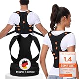 DONNER KRAFT Haltungskorrektur Herren Damen: Back Posture Corrector Haltung Korrektur Gurt für...