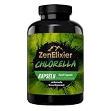 VEGAN Premium Chlorella Kapseln | 500mg Hochdosiertes Chlorella pro Kapsel | Unterstützt...