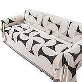 Yuanpgky Chenille-Sofabezug für Wohnzimmer, dehnbarer Möbelschutz mit rutschfestem Design,...