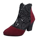 Generico Damenschuhe Sandalen mit hohem Absatz 8 CM Offene Zehe Sandale Knöchelriemen Knöchelhohe...