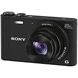 Sony DSC-WX350 Digitalkamera (18 Megapixel, 20-fach opt. Zoom, 7,5 cm (3 Zoll) LCD-Display, NFC,...