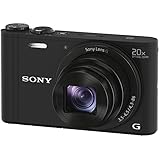 Sony DSC-WX350 Digitalkamera (18 Megapixel, 20-fach opt. Zoom, 7,5 cm (3 Zoll) LCD-Display, NFC,...