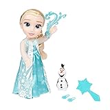 Disney Die Eiskönigin - Frozen - Singende ELSA Puppe 35 cm, singt „Let It Go“, inklusive...