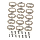 UPKOCH 15-Teiliges Flaschenöffner-Schrauben-Set Vintage-Zubehör Metall-Schlüsselanhänger...