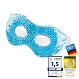 Feluna® Gel-Augenmaske Entspannungsmaske Wellnessmaske für Kältetherapie Gelmaske Kühlmaske für...
