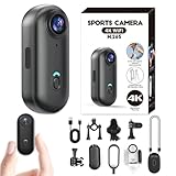 IonicSwift Kamera – Freisprech-Pov-Kamera für Reiter, I3 4K Daumen-Action-Cam mit Clip,...