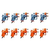 NERF Elite Ace SD-1 Party Pack – 10 Blaster und 20 Elite Darts – Griff, Visier – Amazon...