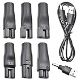 8 Set Rasierer Ladekabel 5v Ladegerät Ersatz-Netzteil Adapter Set,Usb Netzkabel Adapter...
