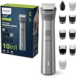 Philips Multigroom 5000 Serie, All-in-One-Rasierer, Bartschneider und Haarschneider, 10-teiliges...