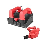 QIUNAOZI Spatenfräse für Wände, Betonspachtelmaschine, Spaten, 26 Diamantblätter, ausgestattet...