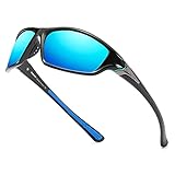 HGDGears Polarisierte Sport-Sonnenbrille für Herren Outdoor Radfahren Fahren Golf Laufen Angeln...