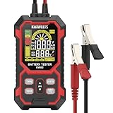 KAIWEETS Batterietester Kfz 12V/24V, Professioneller Batterielasttester 50–2000 CCA, SOH/SOC...