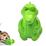 Tumotsit Unzerstörbares Hundespielzeug Dinosaurier - Hundespielzeug Zahnreinigung, mittlere Rasse,...