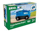 BRIO Bahn 33130 - Blaue Batterie Frachtlok