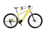 FISCHER E-Mountainbike MONTIS 8.0i, Elektrofahrrad für Damen und Herren, RH 49 cm, Mittelmotor 90...