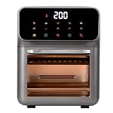 Panana Mini Backofen Mit 12 Liter, Pizzaofen 10 in 1 Minibackofen Antihaftbeschichtung Backofen,...
