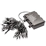 Ideen mit Herz LED-Lichterkette | warmweiß | innen & außen | 8 verschiedene Leuchtmodi | inkl....