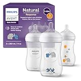 Philips AVENT Natural Response Geschenkset für Babys: 3 Natural Response Babyfläschchen (260 ml)...