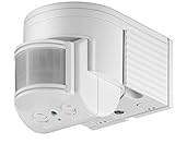 Goobay 95175 Infrarot Bewegungsmelder für Innen & Aussen 180° Pir Sensor LED Leuchte drehbar &...