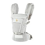 Ergobaby Adapt Babytrage für Neugeborene ab Geburt, 3-Positionen SoftFlex Mesh Ergonomische...