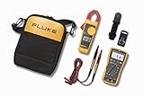 Fluke 117 Multimeter für Elektriker, Electrician Multimeter and Clamp Meter Combo Kit, 1