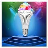 GUISHANLI Magie 3W LED RGB Glühbirnen Farbwechsel rotierende Blitzlampe for die Bühnenbeleuchtung...