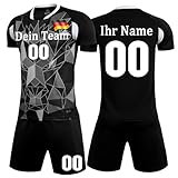 KILUZARNO Eigener Name Handball Trikot Kinder Set - Personalisierte Handballtrikots Jeder Name...