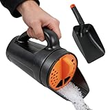 Qiaonan Handstreuer, Streugutbehälter Mit Ergonomischer Griff, Garten Handstreuer Zum Streuen Im...