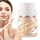 Concealer Make-up Volle Abdeckung, Damen Concealer Make-up Für dunkle Ringe unter den Augen, 15 ml...