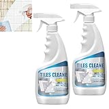 WUSANNA Fugenreiniger 2 Stück Fliesenreiniger Extra Stark Tiles Cleaner Fugenreiniger Tiles Cleaner...