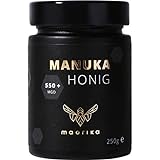maorika - Manuka Honig 550 MGO + 250g im Glas (lichtundurchlässig, kein Plastik) - laborgeprüft,...