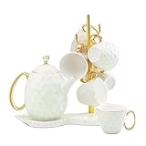 Teetassen-Set Moderne Teetasse Wasserkocher Tasse Set Haushalt Keramik Trinkbecher Familie...