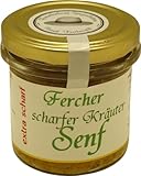 Brandenburg-Spezialitäten Frank Freiberg - Fercher Kräuter-Senf, extra scharf - 125 ml