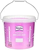 Metylan Tapeziereimer, 10 Liter Fassungsvermögen, einfaches Anrühren durch Skala, transparent, 1...