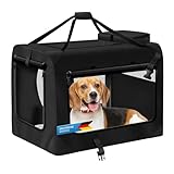 all Pets United® Hunde-Transportbox Tier Hundebox Transporttasche faltbar Hundetasche...