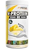 Vegan Protein – BANANE - V-Protein 8K Blend - unglaublich lecker & cremig - mit Protein aus...
