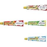 Bundle aus THOMY Senf scharf, Sent mittelscharf, Rot-Weiß Ketchup & Mayonnaise, Delikatess...