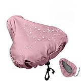 TSUOUKL 1pc Sattelschutz Wasserdicht Fahrrad Elastische Wasserfeste Fahrradsattel...