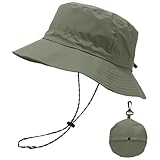 tiyiyok Faltbar Sonnenhut Herren, Wanderhut Herren und Damen, Atmungsaktiver Outdoor Strohhut,...