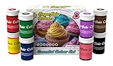 Sugarflair Pasta Lebensmittelfarben Mixed Essentials Set-8, Pasta Lebensmittel Farben für Fondant,...