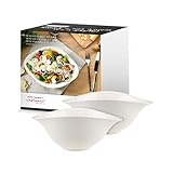 Villeroy & Boch – Vapiano Salatschalen-Set 2 Teilig, Salatteller, Servierschüsseln, Keramik...