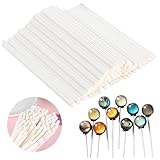 100 Stück Cake Pop Stiele, 15 cm Stiele für Cake Pops aus Papier, Cake Pops Stiele, Cake Pop Stiel...