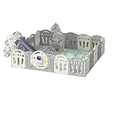 MoLi Laufstall Baby Aktivitätszentrum für Säuglinge und Kleinkinder, Faltbare Laufgitter Baby in...