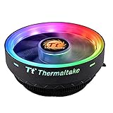 Thermaltake UX 100 Air Cooler ARGB | leiser 120-mm-PWM-Lüfter | für Intel und AMD Sockel | 5V...