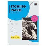 PPD 25xA4 Inkjet FineArt Etching White Velvet 270g Fotopapier Matt mit sanfter Struktur PPD-76-25