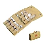 Gewürztasche Camping Reise - Gewürztasche für Gewürzdosen-Organizer, Gewürzflaschenhalter mit...