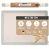 Backefix Silikon Backmatte 40×30 cm Grün – hochwertige Dauerbackmatte aus Platin-Silikon als...