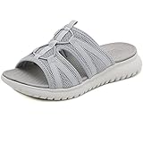 Acfoda Schiebe Sandalen Damen Sommer mit Weiches Fußbett Leicht Bequeme Orthopädische Pantoletten...