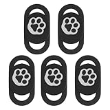 FELTECHELECTR 5 Stück Kameraabdeckung Slide mit Nano-Beschichtung Kratzschutz Klebepad für Laptop...