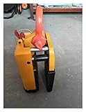 1000 kg Steinplatten-Hebeklemme Granit-Marmor-Hebeplatte mit schwarzem Gummi Für Anfänger(25-70mm...